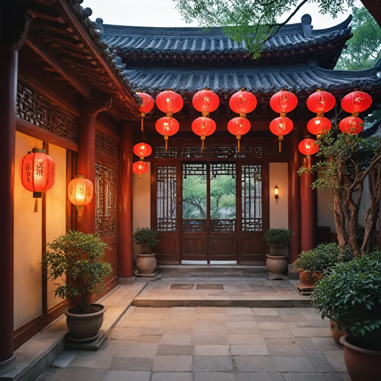 Red lantern house Beijing for culturally rich and premium minded stays