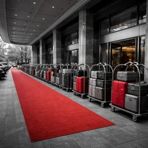 Beijing just welcomed 128,000 international visitors in five days, and luxury hotels felt it