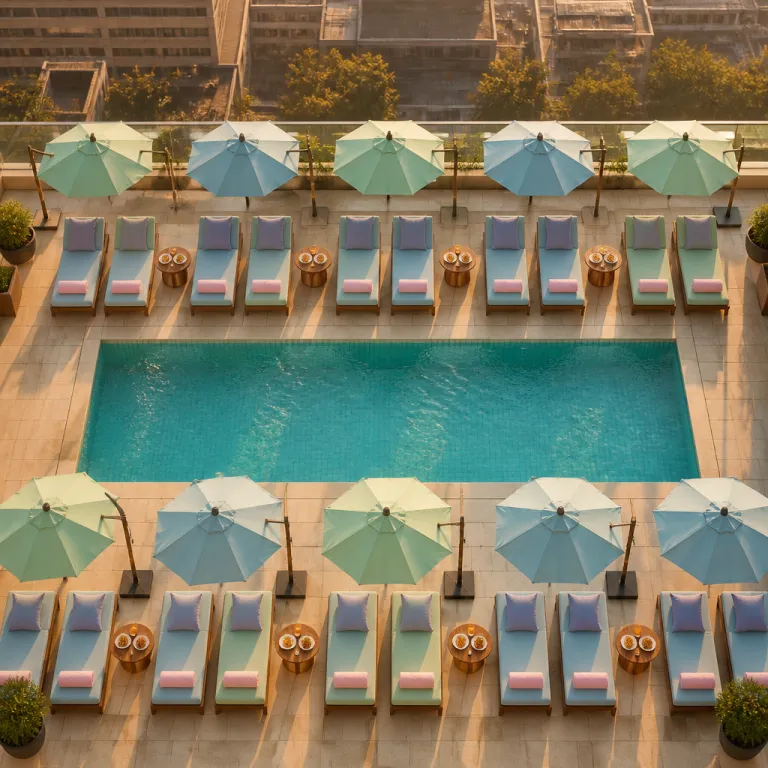 Poolside in the capital: the Beijing hotel pools where summer slows down