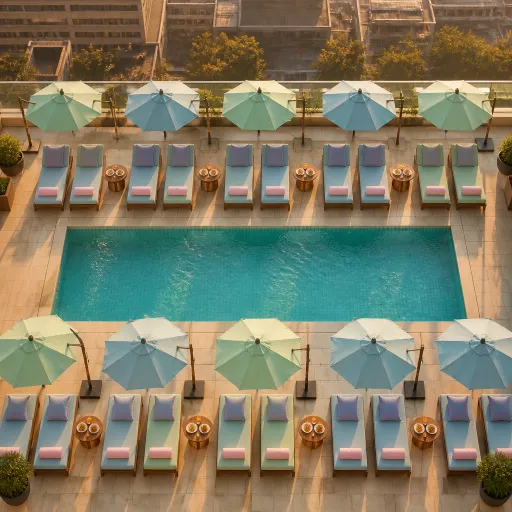 Poolside in the capital: the Beijing hotel pools where summer slows down