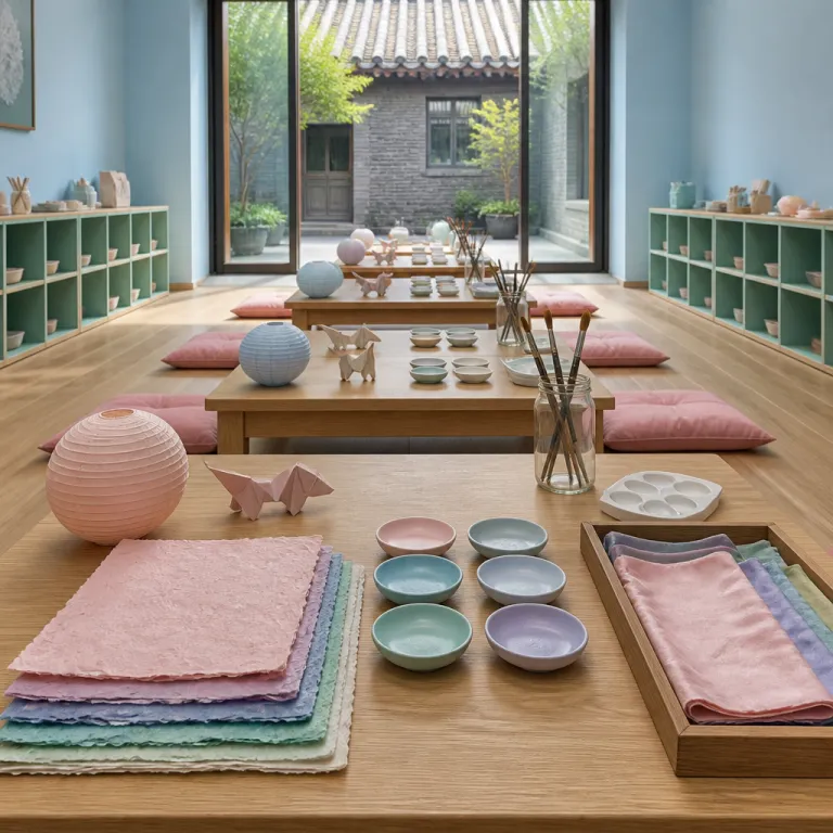 Paper, enamel, silk: the Beijing workshops where children learn what no screen can teach